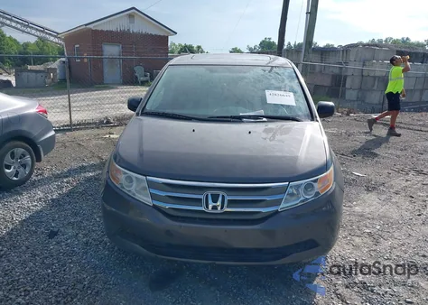 2013 Honda Odyssey Exl из США, поврежденный, VIN 5FNRL5H60DB035603